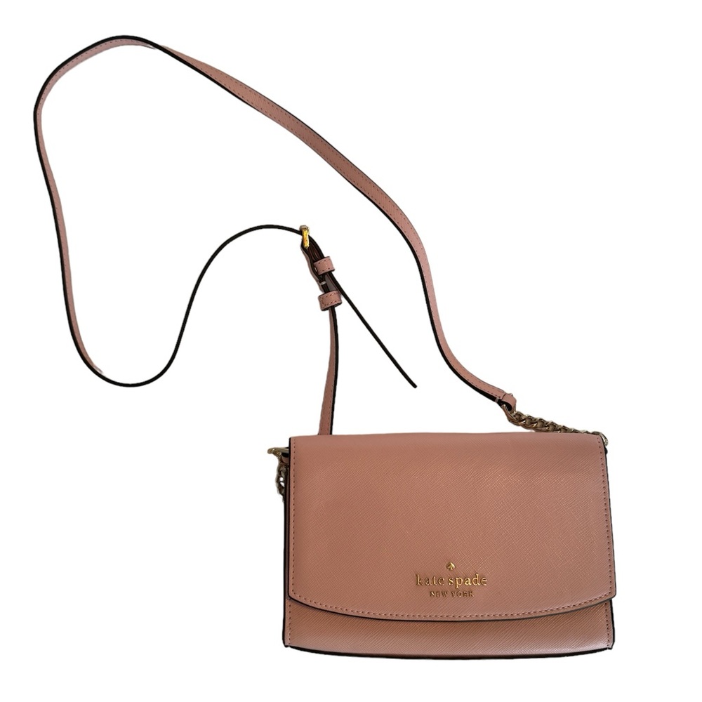 Kate Spade Light Pink Small Crossbody Purse Adjustable Strap